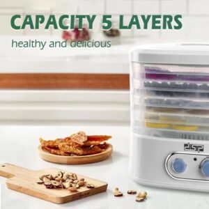 DSP KA9003 Food Dehydrator 5-Tier Stackable F... - Image 5
