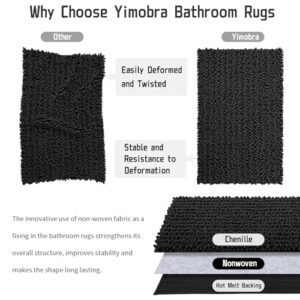 Yimobra Chenille Luxury Bathroom Rectangular ... - Image 7