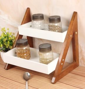 Kundi Versatile Wooden Triangular Spice Rack ... - Image 2