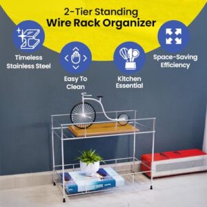 WonderStand NEXA | Metal 2-Tier Standing Spic... - Image 6