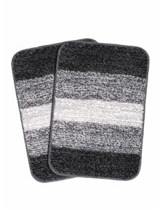 Saral Home Microfiber Striped Rectangle Shape... - Image 3
