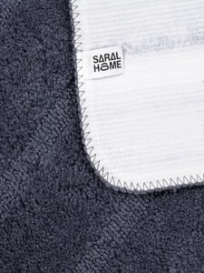 SARAL Home Microfiber Soft Anti Slip Door Mat... - Image 6