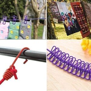 JEBISON Cloth Drying Rope with Hook Cloth Han... - Image 4