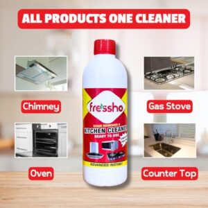 Fressho Kitchen Cleaner Spray | Oil & Grease ... - Image 7