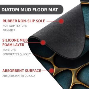 Wazdorf 3D Bathroom Mat - Non Slip Water Abso... - Image 3