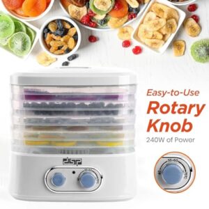 DSP KA9003 Food Dehydrator 5-Tier Stackable F... - Image 9