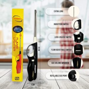 Eshoppyzon Refilable Gas Lighter for Kitchen ... - Image 5