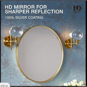 AR Creatives Stylish Vanity Round Bathroom Mi... - Image 4