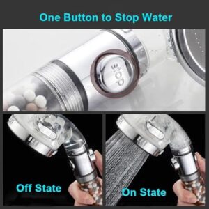 Shower Head with Handheld, High Pressure 3 Sp... - Image 7