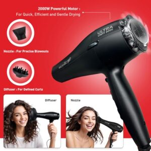 Ikonic Ultralight Professional Hair Dryer 200... - Image 3