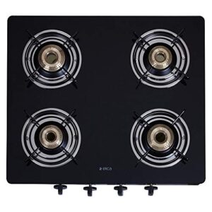 Elica Vetro Glass Top 4 Burner Gas Stove (CT ... - Image 2