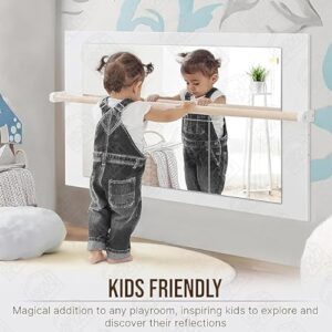 WAKAI VISUAL Plastic Mirror Stickers for Wall... - Image 9