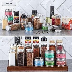 Insight Arts Wooden Spice Rack Organizer 3-Ti... - Image 4
