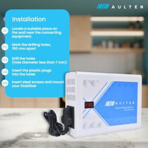 AULTEN Multipurpose Voltage Stabilizer for Ho... - Image 8
