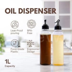 HomeWiz plastic Oil Dispenser 1 Litre | Pack ... - Image 3
