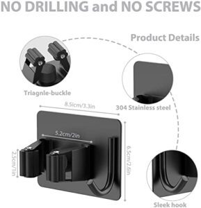 JIALTO 2 Pieces Stainless Steel Broom Holder ... - Image 3