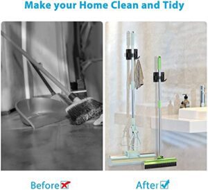 JIALTO 2 Pieces Stainless Steel Broom Holder ... - Image 6