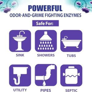 ASTOUND Enzyme Based Drain Cleaner Remove Bad... - Image 5