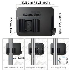 JIALTO 2 Pieces Stainless Steel Broom Holder ... - Image 5