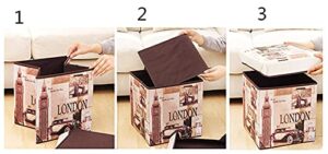 Boriva Foldable Storage Stool cums Sitting St... - Image 5