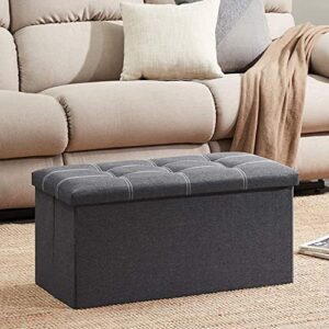 SKYFUN (LABEL) Folding Storage Ottoman, Long ... - Image 2