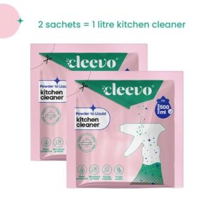 Cleevo Kitchen Cleaner Spray- 1L | Natural Pl... - Image 3