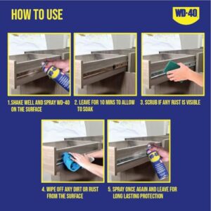 WD-40, Multipurpose Spray, Lubricant, Rust Re... - Image 4