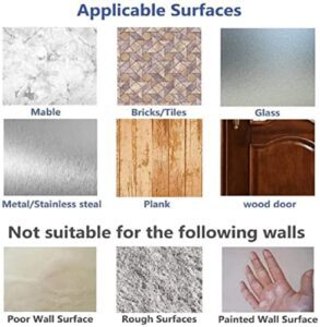 JIALTO Adhesive Hooks Kitchen Wall Hooks-Heav... - Image 9
