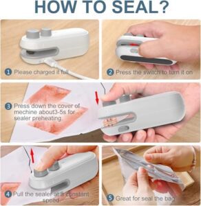 Wazdorf Sealing Clip - Portable Mini Sealing ... - Image 8