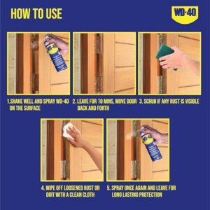 WD-40, Multipurpose Spray, Lubricant, Rust Re... - Image 5