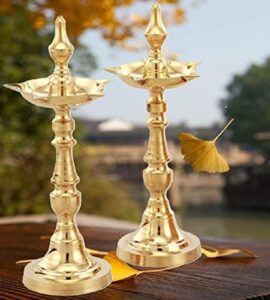Denique Brass Traditional Kerala Oil/Ghe... - Image 8