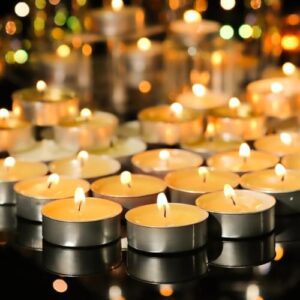 ViMe Tealight Candles Pack of 50 | Unscented ... - Image 10