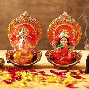 Eco Friendly Laxmi Ganesh Idol Lakshmi G... - Image 3