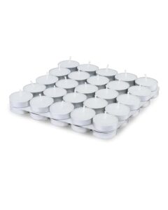 Homesake tealight Candles Unscented White Lon... - Image 2