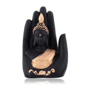 Collectible India Palm Buddha Idol Showp... - Image 3