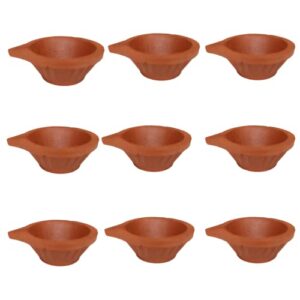 Handmade Terracotta Clay Diya for Puja a... - Image 5
