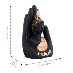 Collectible India Palm Buddha Idol Showp... - Image 4