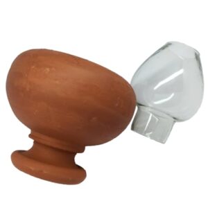 Chimney lamp Big | Terracotta Clay Glass... - Image 7