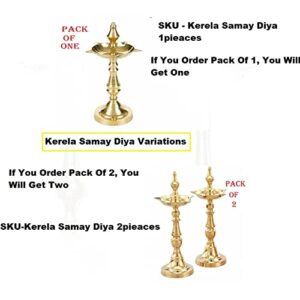 Denique Brass Traditional Kerala Oil/Ghe... - Image 4
