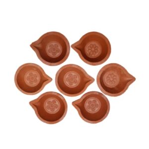 Handmade Terracotta Clay Diya for Puja a... - Image 4