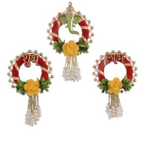 SAUDEEP INDIA 3 Inch Shubh Labh Door Hanging ... - Image 7