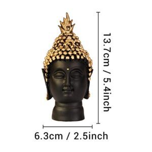 TIED RIBBONS Resin Buddha Head Idol Stat... - Image 5