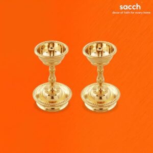 Sacch | Pure Brass Udupi Nanda Diya for ... - Image 6