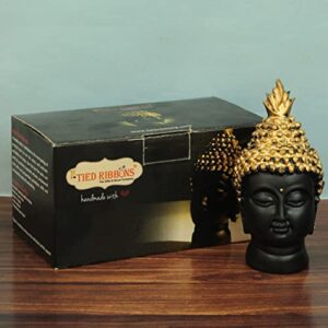 TIED RIBBONS Resin Buddha Head Idol Stat... - Image 4