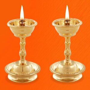Sacch | Pure Brass Udupi Nanda Diya for ... - Image 3