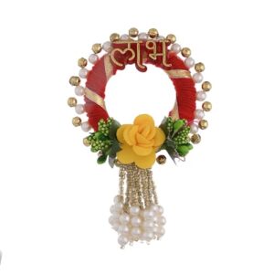 SAUDEEP INDIA 3 Inch Shubh Labh Door Hanging ... - Image 5