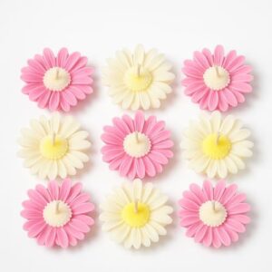 SERAAF 8Pcs Daisy Flower Floating Candles for... - Image 8
