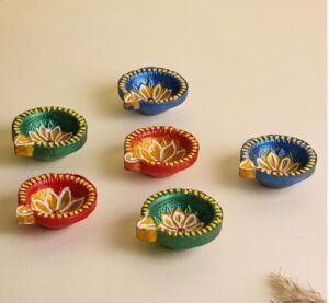 Classyo Mitti Diya Handmade Clay Diyas f... - Image 2