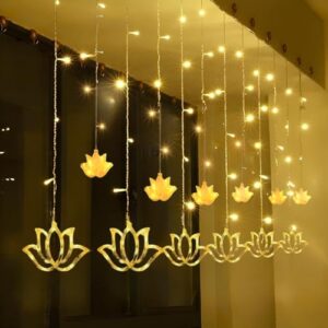 One94Store Lotus Curtain Lights 3 Meter 108 W... - Image 2