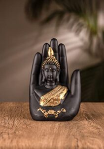 Collectible India Palm Buddha Idol Showp... - Image 7